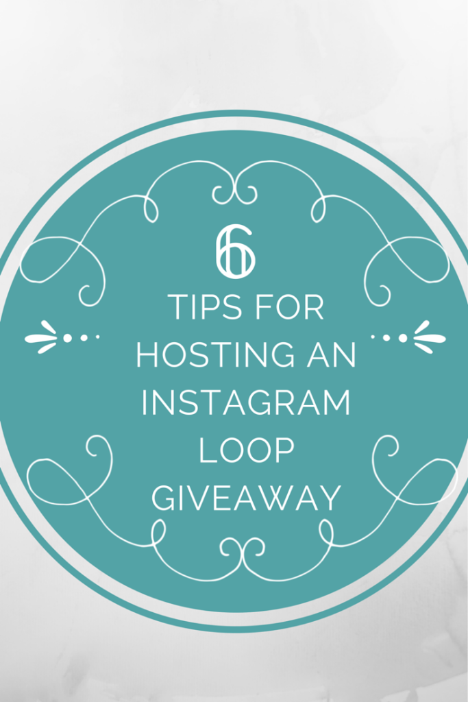 6 tips for hosting an instagram loop giveaway, including how to stay in contact with participants, how to collect money and what to do if the loop is broken! // Life with Rosie